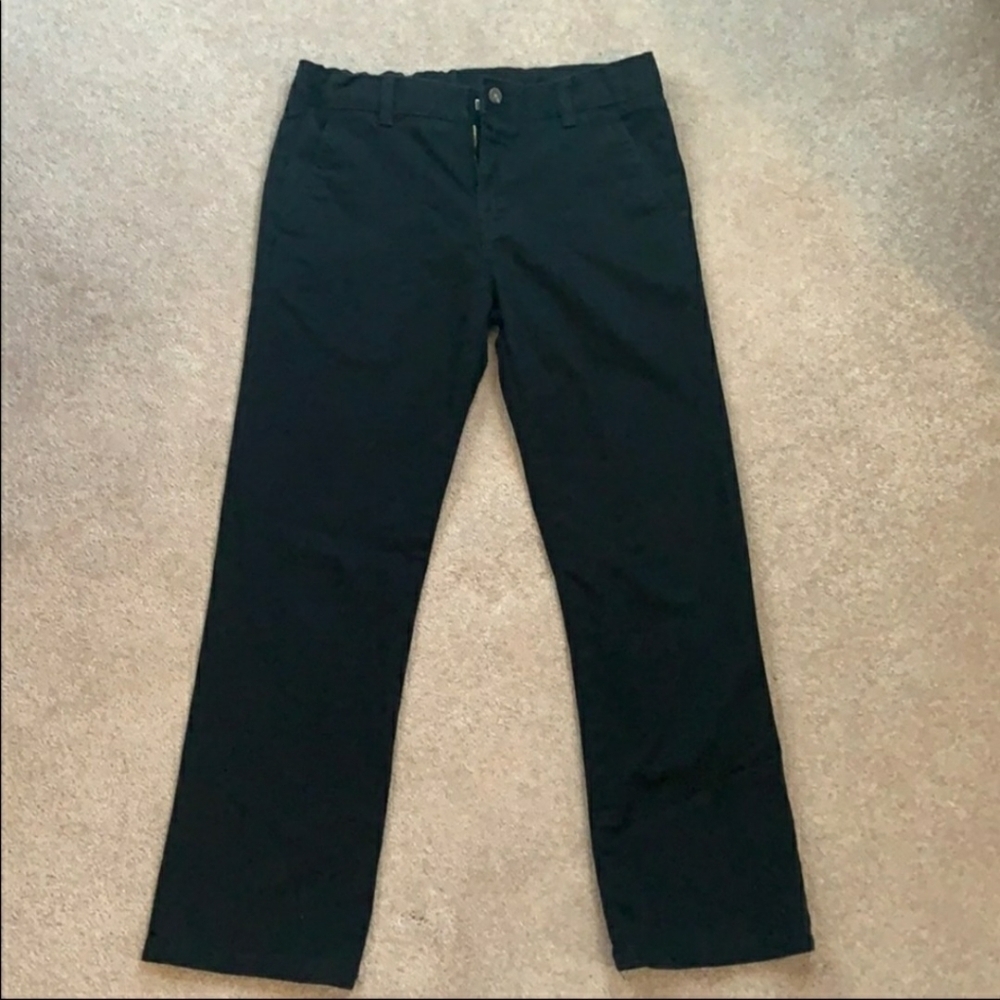 Chaps Boys Approved Schoolwear Black Chino Pant 18